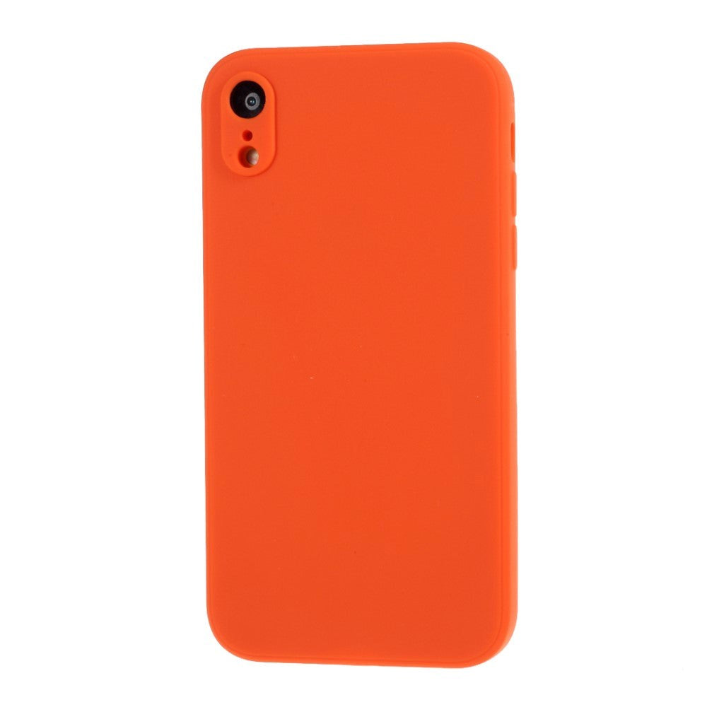 iPhone XR Silikon Bakdeksel - Oransje