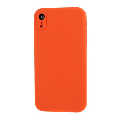 iPhone XR Silikon Bakdeksel - Oransje