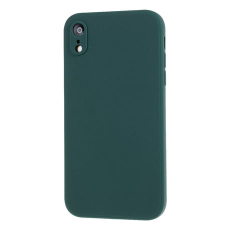 iPhone XR Silikon Bakdeksel - Mørkegrønn