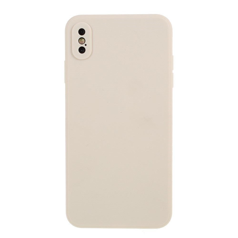 EIDERWOOD iPhone XS Max Silikon Mobildeksel - Beige