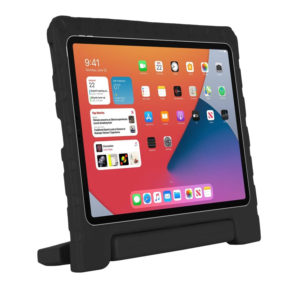 iPad Air (2022 / 2020) Cover til Børn - Shockproof Cover - Sort