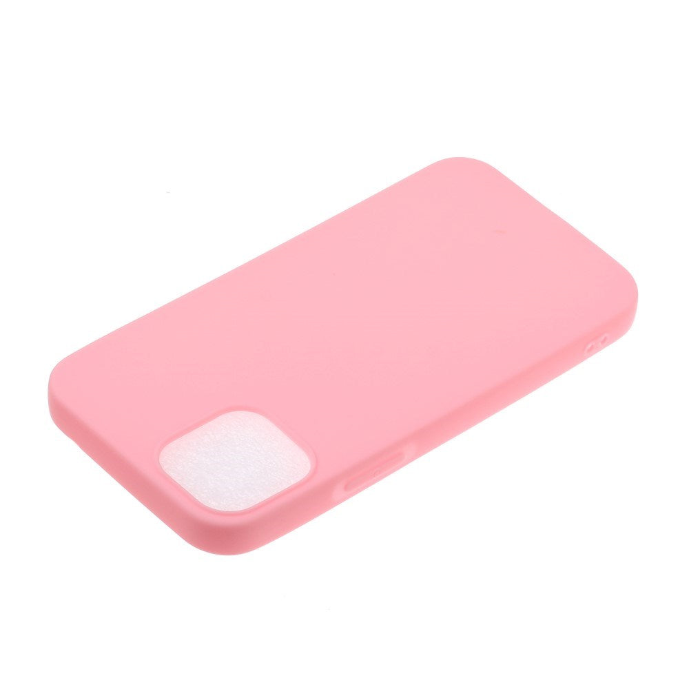EIDERWOOD iPhone 12 Mini Matt fleksibelt plastmobildeksel - rosa