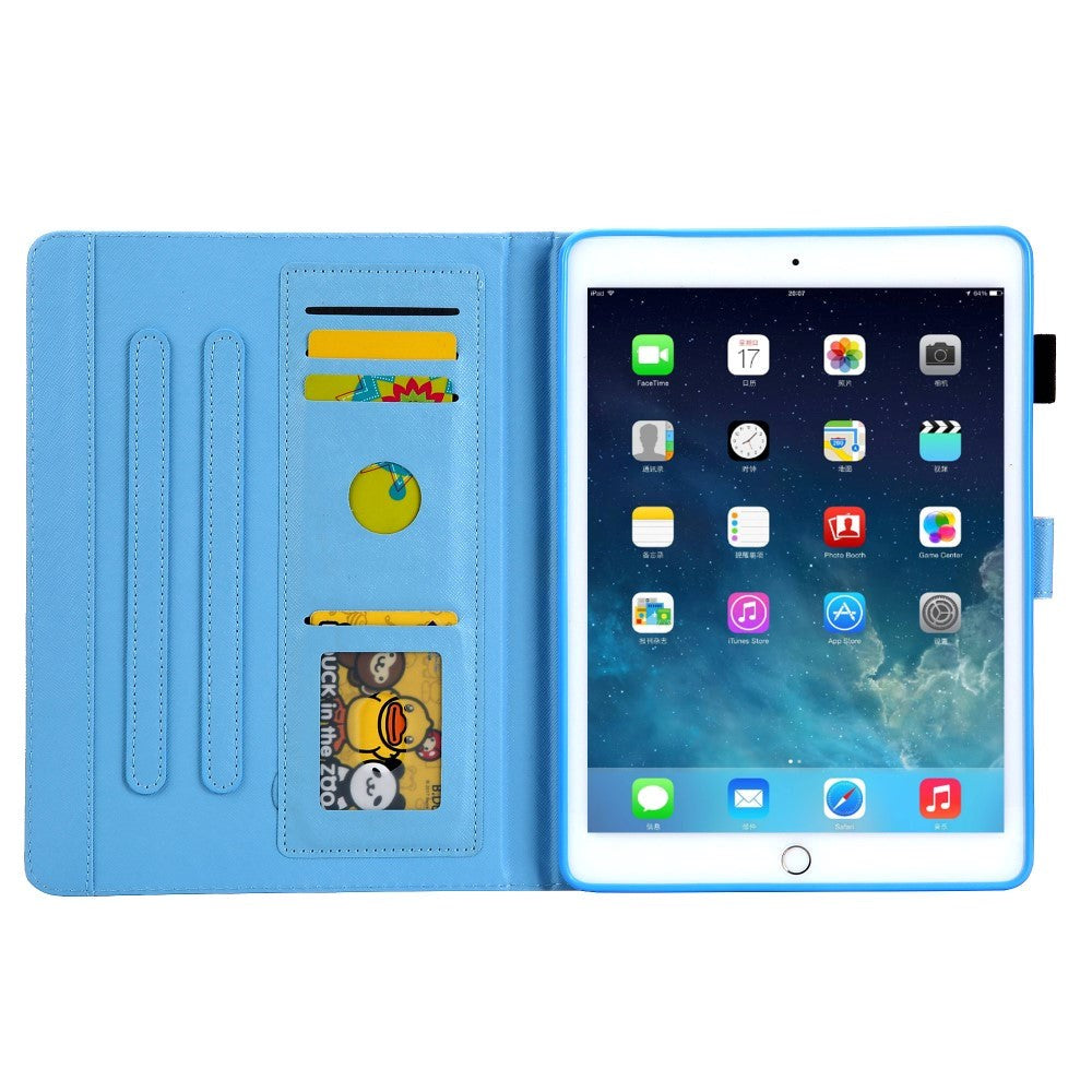 iPad 10,2'' (2021 / 2020 / 2019) / Air (2019) / Pro 10,5'' skinndeksel m. Stativ - Galaxy