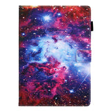 iPad 10,2'' (2021 / 2020 / 2019) / Air (2019) / Pro 10,5'' skinndeksel m. Stativ - Galaxy
