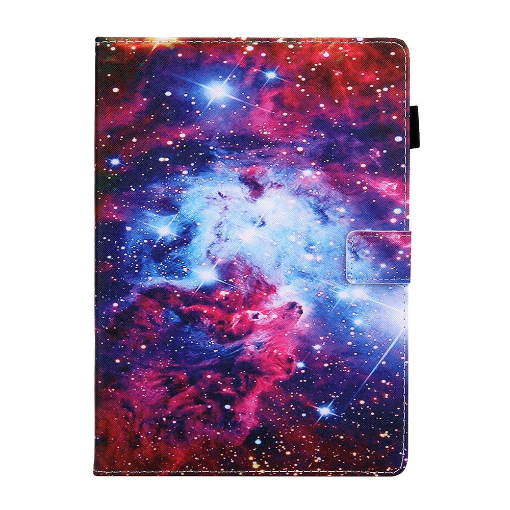iPad 9.7 (2018-2017) / iPad Air / iPad Air 2 skinndeksel m. Stativ - Galaxy