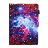 iPad 9.7 (2018-2017) / iPad Air / iPad Air 2 skinndeksel m. Stativ - Galaxy