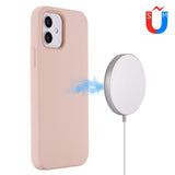 iPhone 12 Mini silikonetui Rosa MagSafe
