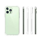 iPhone 13 Pro støtsikkert fleksibelt plastdeksel - gjennomsiktig