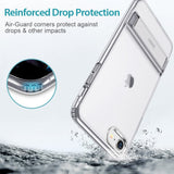 iPhone SE (2022), iPhone SE (2020), iPhone 8 og iPhone 7 ESR fleksibelt plastdeksel m. Stativ - Gjennomsiktig