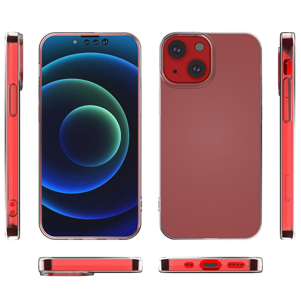 iPhone 13 Mini fleksibelt plastdeksel - gjennomsiktig