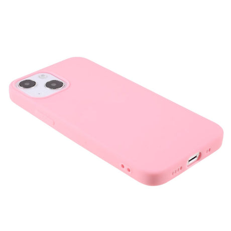 iPhone 13 fleksibelt TPU plastdeksel - rosa