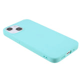 iPhone 13 Mini fleksibelt plastdeksel - Cyan