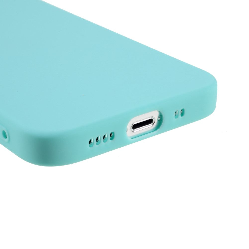 iPhone 13 Mini fleksibelt plastdeksel - Cyan