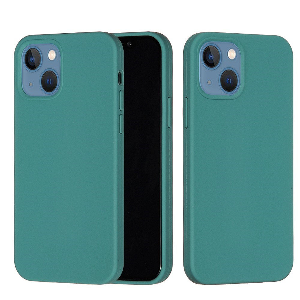 EIDERWOOD iPhone 13 Silikone Cover - Foret Inderside - Turkis