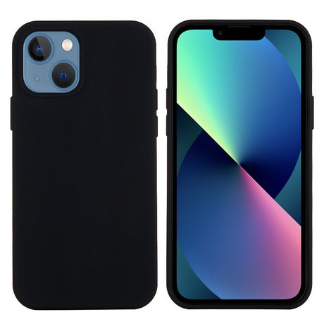 iPhone 13 Mini Liquid Silikon Bakdeksel - Svart