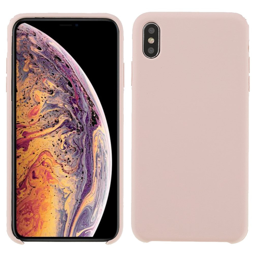 iPhone XR Silikon Bakdeksel - Rosa