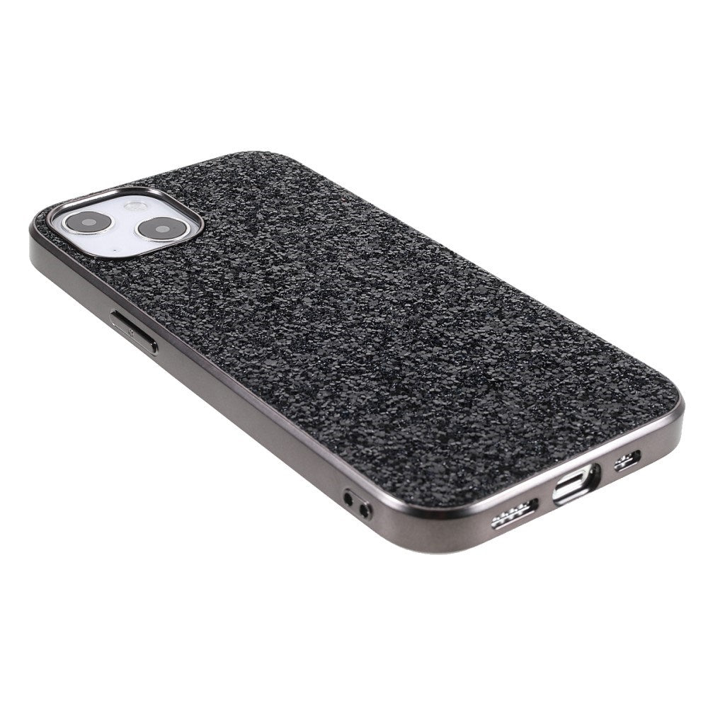 EIDERWOOD iPhone 13 Mini Glitter Hybrid Bakdeksel - Svart
