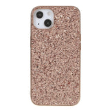 EIDERWOOD iPhone 13 Mini Glitter Hybrid Bakdeksel - Rose Gull