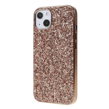 EIDERWOOD iPhone 13 Mini Glitter Hybrid Bakdeksel - Rose Gull