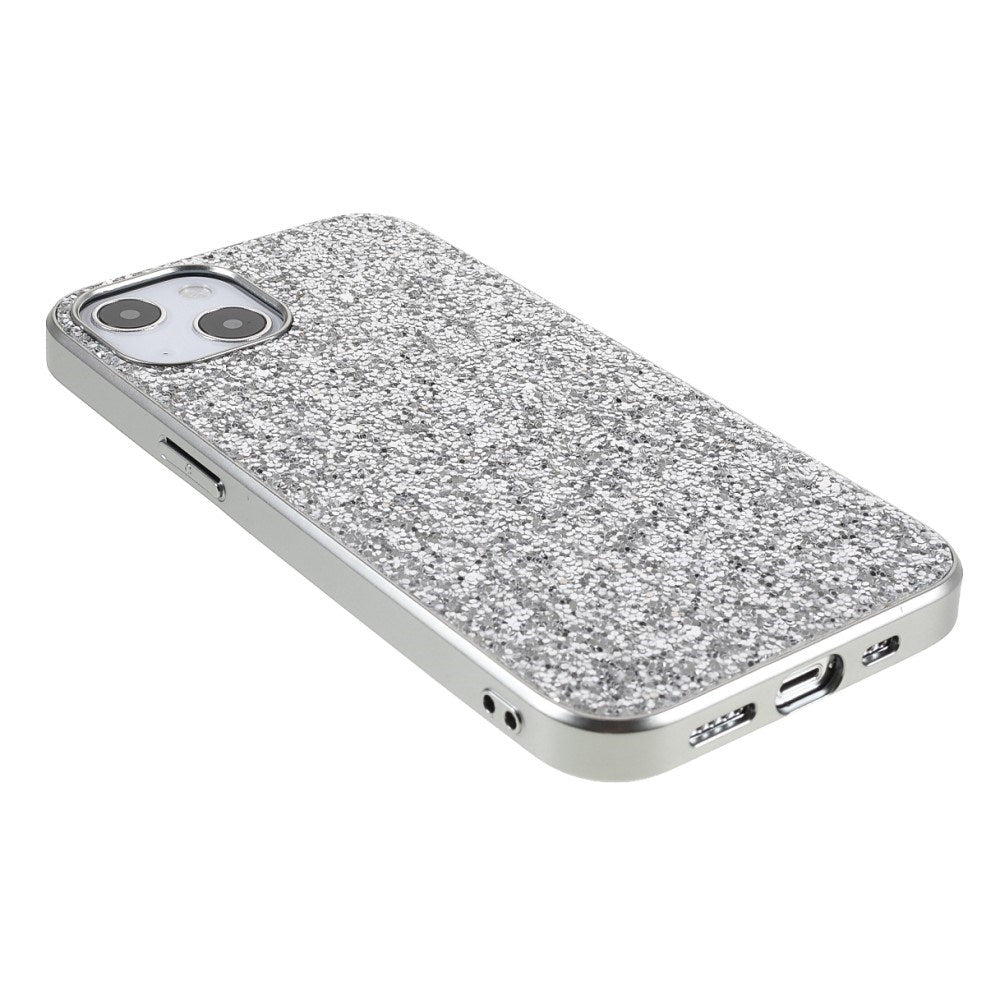 EIDERWOOD iPhone 13 Mini Glitter Hybrid Bakdeksel - Sølv