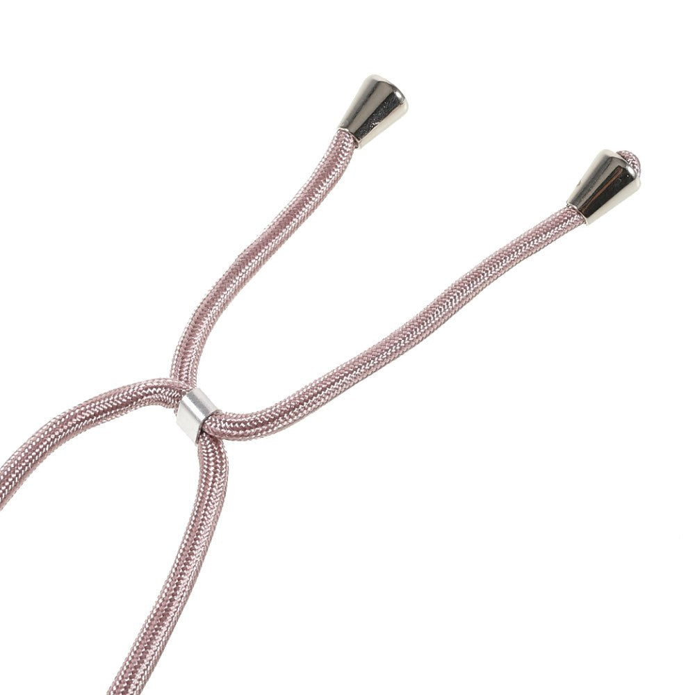 iPhone 13 fleksibelt deksel m. Snor - Rosa