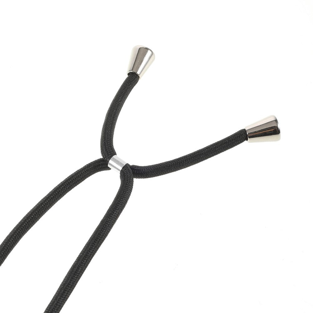 iPhone 13 Pro fleksibelt deksel m. Snor - Svart