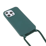 iPhone 13 Pro fleksibelt deksel m. Snor - Grønn