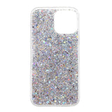 iPhone 13 Mini Glitter Bakdeksel - Sølv