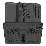 iPad Mini (2021) Håndværker Bagside Cover m. Dæk Design & Ståfunktion - Sort