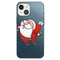 iPhone 13 Mini TPU plast juledeksel - god jul - stor-neset julenisse