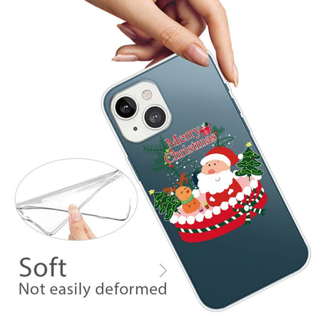 iPhone 13 TPU plast juledeksel - god jul - gaveeske
