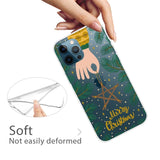 iPhone 13 Pro Max TPU plast juledeksel - bartrær