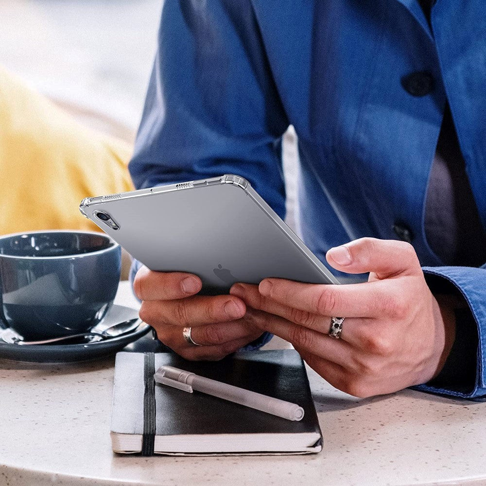 iPad Mini (2024 / 2021) Fleksibelt TPU-plastbakdeksel - Gjennomsiktig