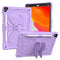 iPad 10,2" (2021 / 2020 / 2019) Butterfly Kickstand Kids Case - Lilla
