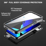 iPhone 13 Pro IP68 Støv- & Vandtæt Case - Gennemsigtig / Sort