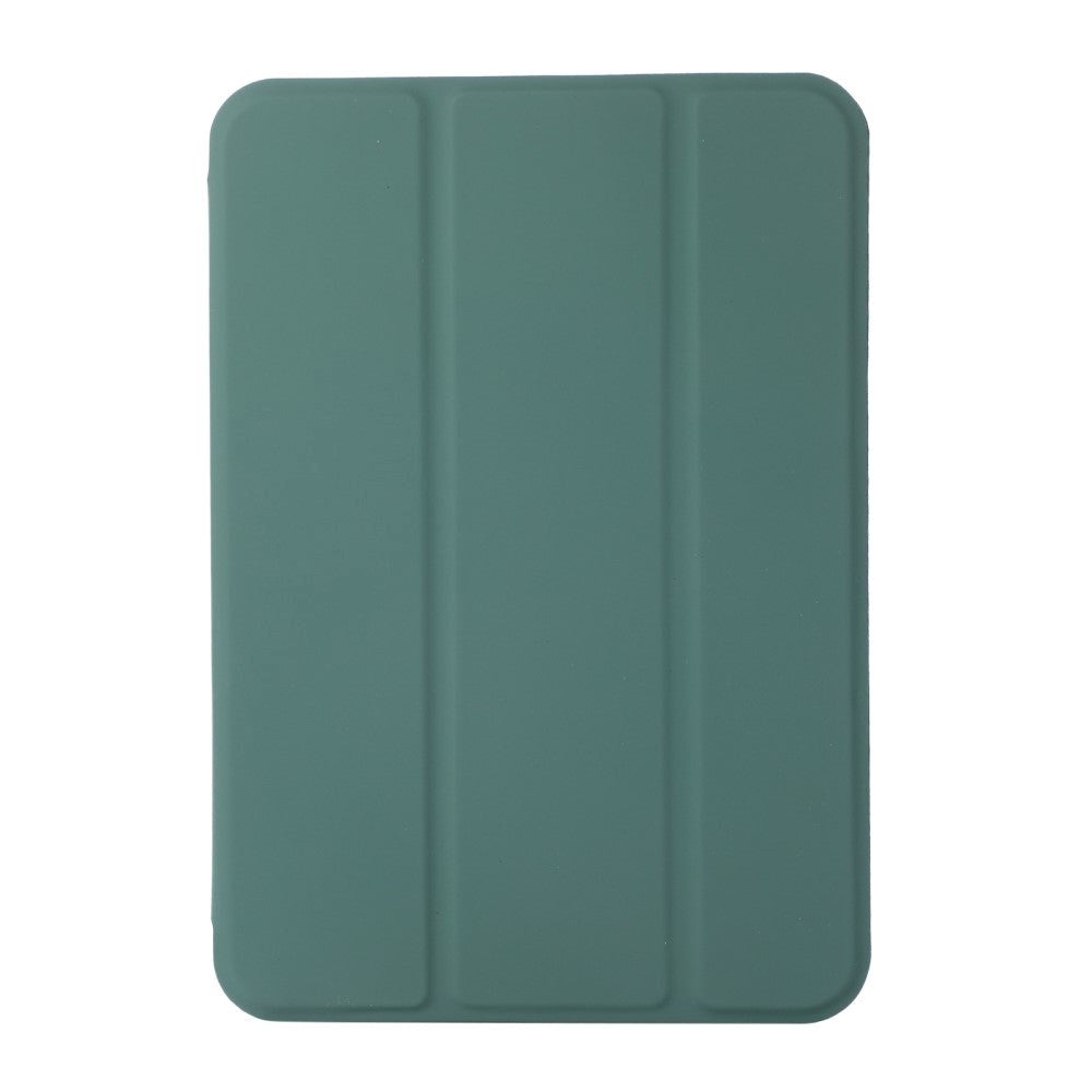 iPad Mini (2024 / 2021) Magnetisk Tri-Fold Flip Cover - Mørkegrøn