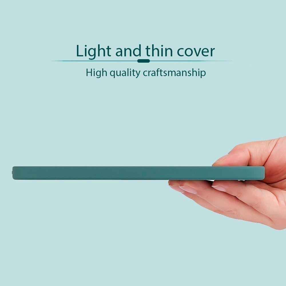 iPad Pro 11" (2022/2021/2020/2018) Støtsikkert bakdeksel i flytende silikon - svart