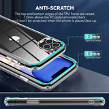 iPhone 11 Pro Crystal Clear Hybrid Plastik Bagside Cover - Gennemsigtig