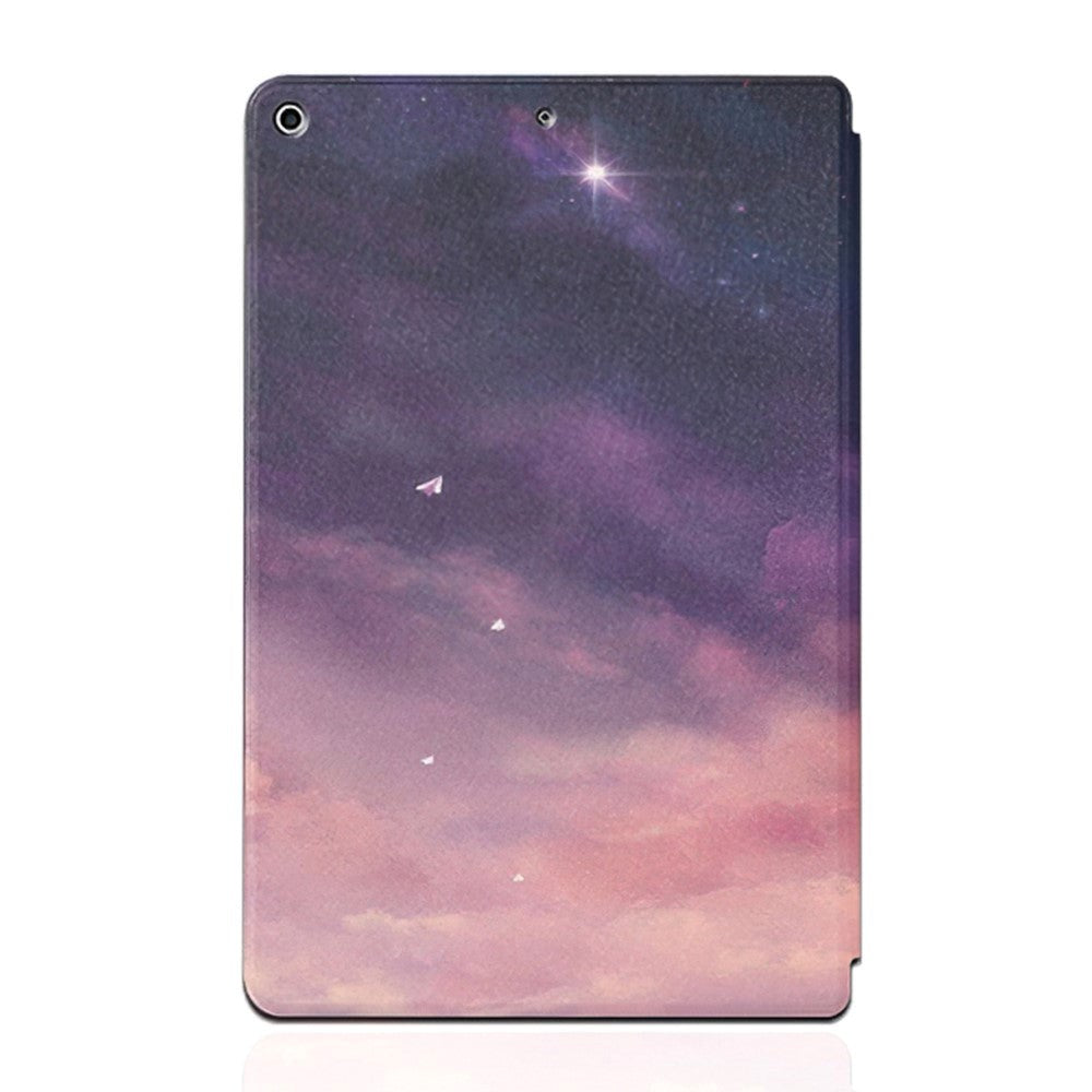 iPad 10,2" (2021 / 2020 / 2019) Tri-Fold Flip-deksel med stativfunksjon - Star Dream