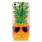 EIDERWOOD iPhone SE / 5 / 5s Fleksibelt plastdeksel m. Trykk - Ananas