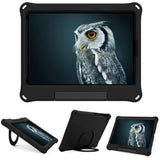 iPad 10,2" (2021 / 2020 / 2019) EVA Foam Kids Cover m. Ring Stativ - Svart