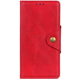 iPhone 14 Plus Læder Flip Cover m. Pung - Rød