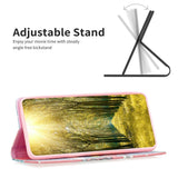 iPhone 14 Pro Max Leather Flip Cover m. Veske og stående funksjon - elefanter