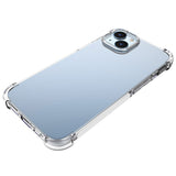 iPhone 14 Fleksibelt Plastik Bagside Cover - Gennemsigtig