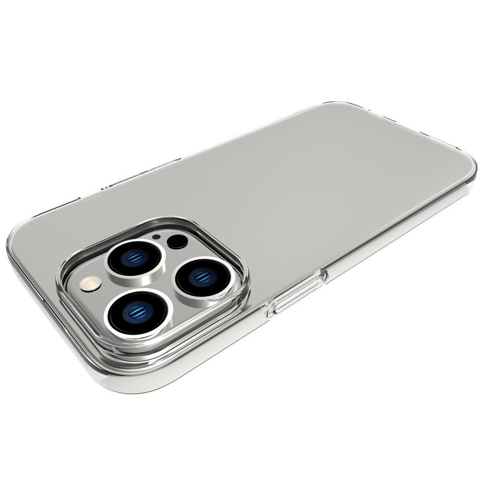 iPhone 14 Pro tynt fleksibelt plastdeksel - gjennomsiktig