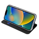 iPhone 14 Plus DUX DUCIS Skin Pro Series Flip Cover m. Lommebok - Svart