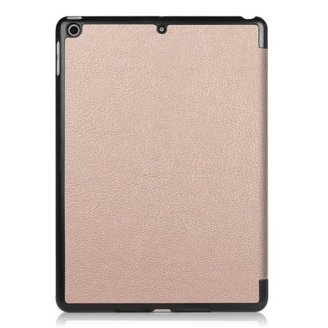 Apple iPad 9.7 2017/2018 skinndeksel m. Stativ - Rosa/gull