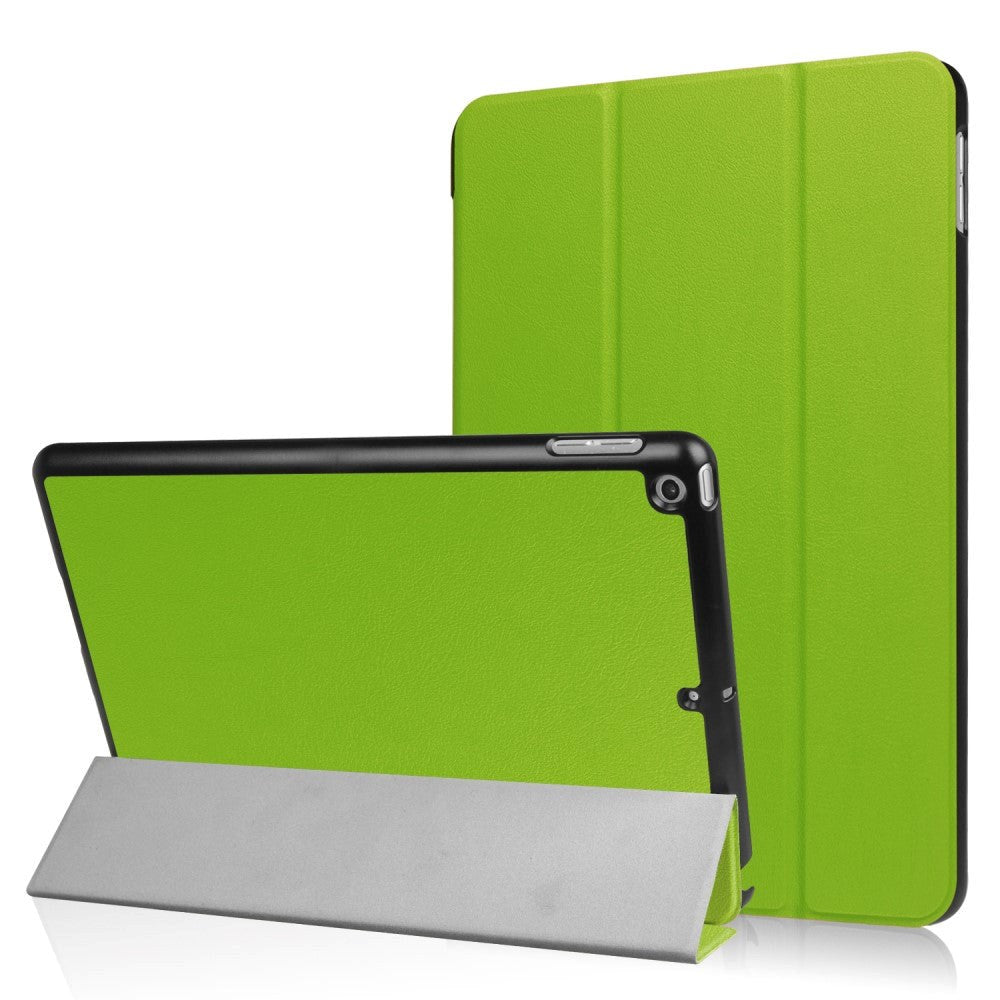 Apple iPad 9.7 2017/2018 Læder Cover m. Stand - Grøn