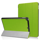 Apple iPad 9.7 2017/2018 Læder Cover m. Stand - Grøn