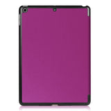 Apple iPad 9.7 2017/2018 skinndeksel m. Stativ - Lilla